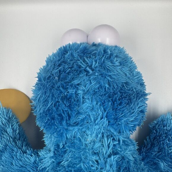Sesame Street Feed Me Cookie Monster 13" Talking Vibrating Hasbro No Tag -Tested - Picture 7 of 9